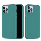 iPhone 15 Pro Silikon Deksel - Mørk Grønn