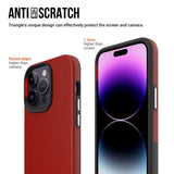 iPhone 15 Pro Max Håndverker Plastdeksel - Rød