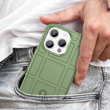 iPhone 15 Pro Max Rugged Shield Series Håndverker Deksel - Grønn