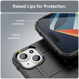 iPhone 15 Plus Rugged Shield Series Håndverker Deksel - Svart