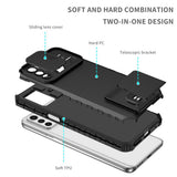 EIDERWOOD Motorola Moto G42 Håndverker Deksel m. Kickstand & Cam Slider - Svart