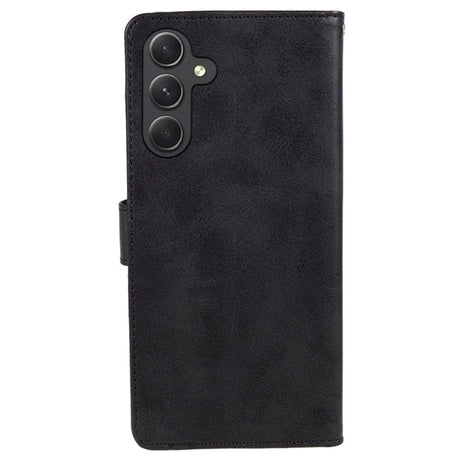 Samsung Galaxy M34 (5G) / F34 (5G) Kunstskinn Deksel m. Lommebok og Stropp - Svart