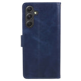 Samsung Galaxy M34 (5G) / F34 (5G) Kunstskinn Deksel m. Lommebok og Stropp - Blå