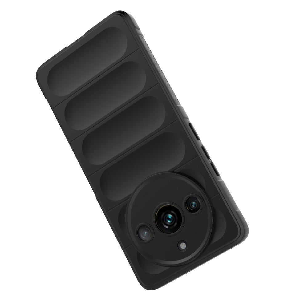 EIDERWOOD Realme 11 Pro+ 5G / 11 Pro 5G Fleksibelt Plastdeksel - Svart
