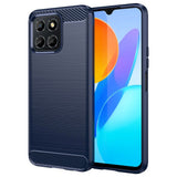Honor 70 Lite Brushed Carbon Deksel - Blå