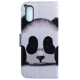 Sony Xperia 5 V Skinndeksel m. Lommebok - Panda