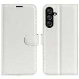 Samsung Galaxy M34 (5G) / F34 (5G) Litchi Kunstskinn Deksel m. Lommebok - Hvit