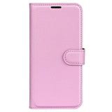 Samsung Galaxy M34 (5G) / F34 (5G) Litchi Kunstskinn Deksel m. Lommebok - Baby Rosa