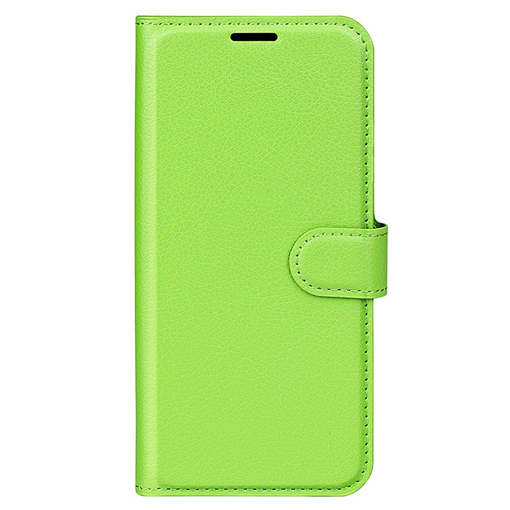 Samsung Galaxy M34 (5G) / F34 (5G) Litchi Kunstskinn Deksel m. Lommebok - Grønn