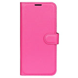 Samsung Galaxy M34 (5G) / F34 (5G) Litchi Kunstskinn Deksel m. Lommebok - Rosa