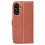 Samsung Galaxy M34 (5G) / F34 (5G) Litchi Kunstskinn Deksel m. Lommebok - Brun