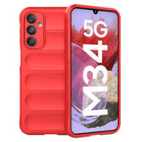 Samsung Galaxy M34 (5G) / F34 (5G) Fleksibelt Plastdeksel - Rød