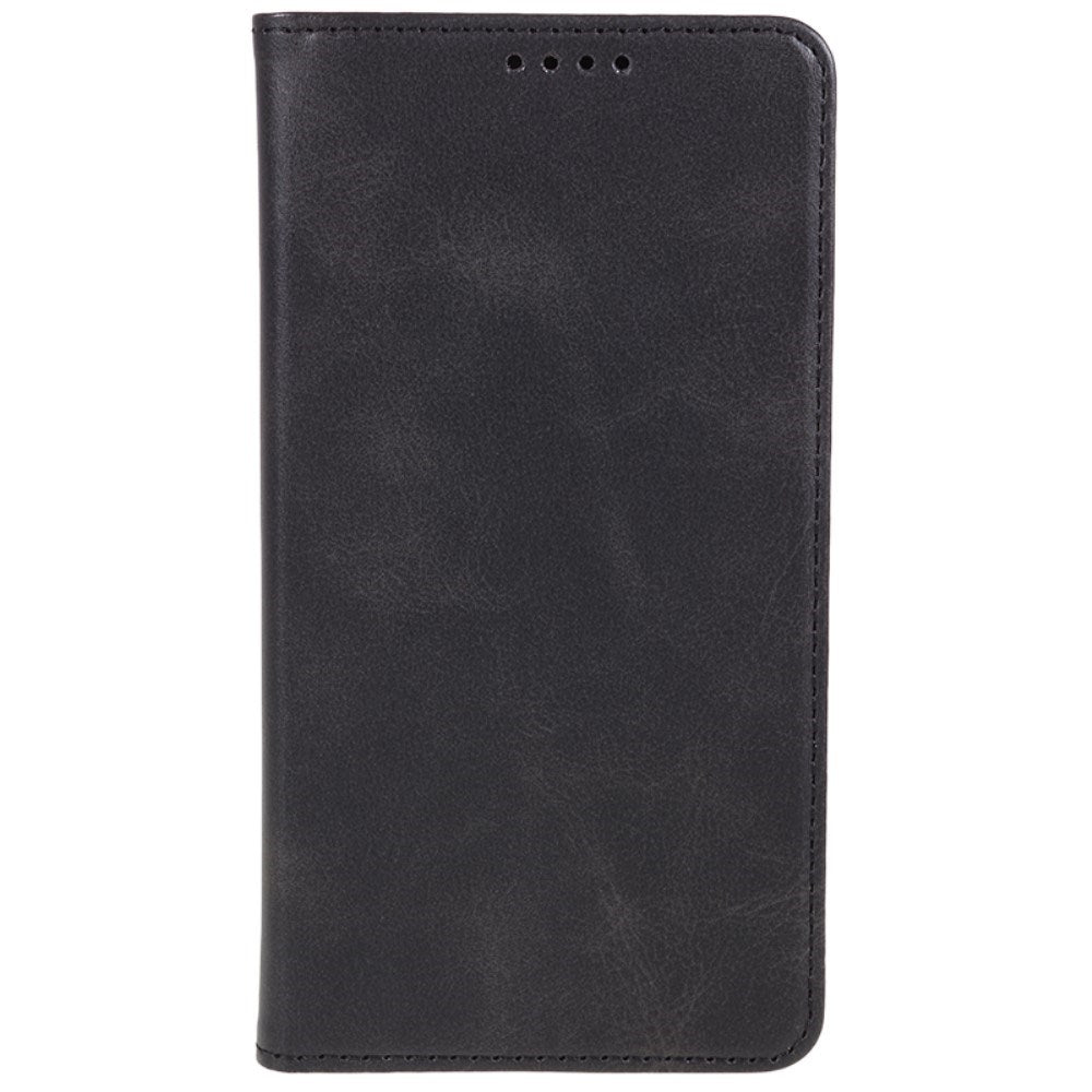 EIDERWOOD Samsung Galaxy Xcover 6 Pro Kunstskinn Flip Deksel med Kortholder & Stativfunksjon - Svart