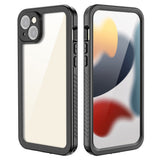 iPhone 15 Plus Redpepper IP68 Vanntett Deksel - Svart / Gjennomsiktig