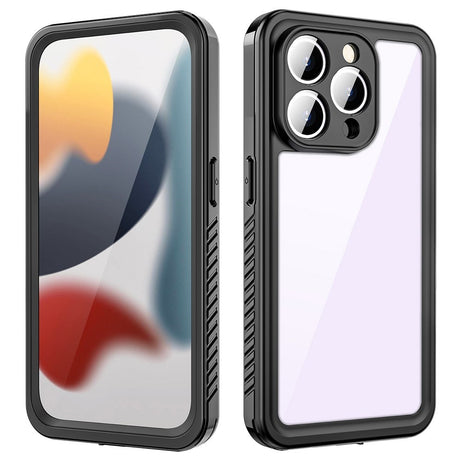 iPhone 15 Pro Max Redpepper IP68 Vanntett Deksel - Svart / Gjennomsiktig