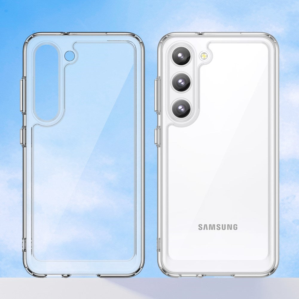 EIDERWOOD Samsung Galaxy S23+ (Plus) Hybrid Plast Deksel - Gjennomsiktig
