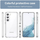 EIDERWOOD Samsung Galaxy S23+ (Plus) Hybrid Plast Deksel - Gjennomsiktig