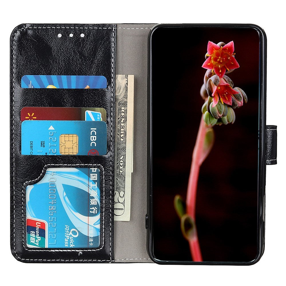 EIDERWOOD Samsung Galaxy S24+ (Plus) Kunstskinn Flip Deksel - Svart