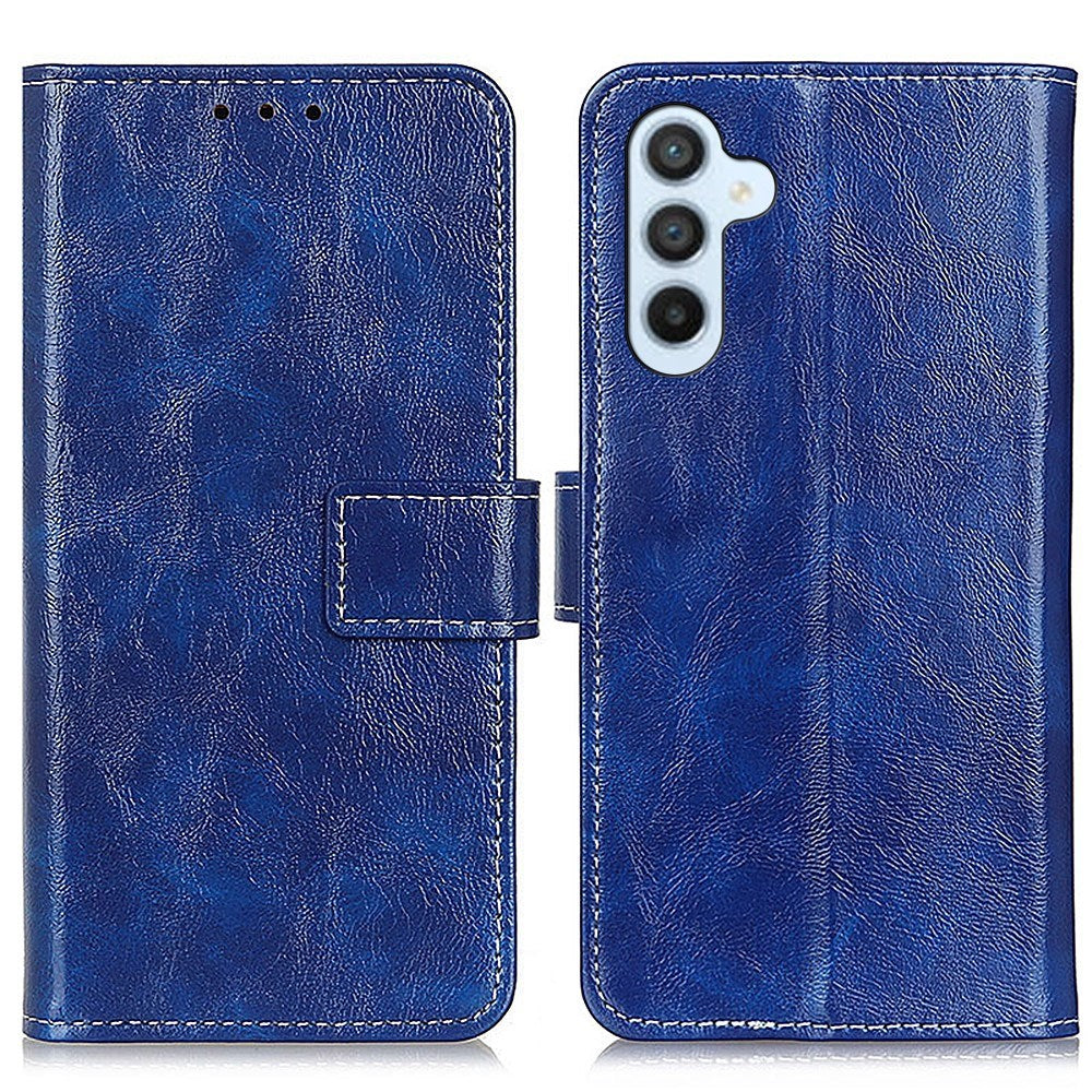 EIDERWOOD Samsung Galaxy S24+ (Plus) Kunstskinn Flip Deksel - Blå