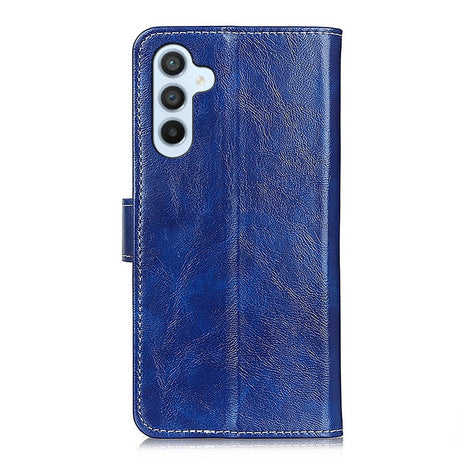 EIDERWOOD Samsung Galaxy S24+ (Plus) Kunstskinn Flip Deksel - Blå