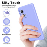EIDERWOOD Motorola Moto G53 Liquid Silikon Deksel - Lilla