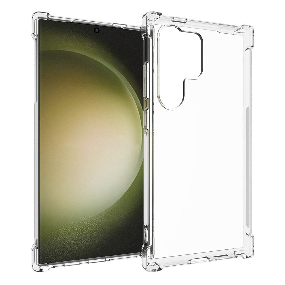 Samsung Galaxy S24 Ultra Fleksibel Plast Deksel - Gjennomsiktig