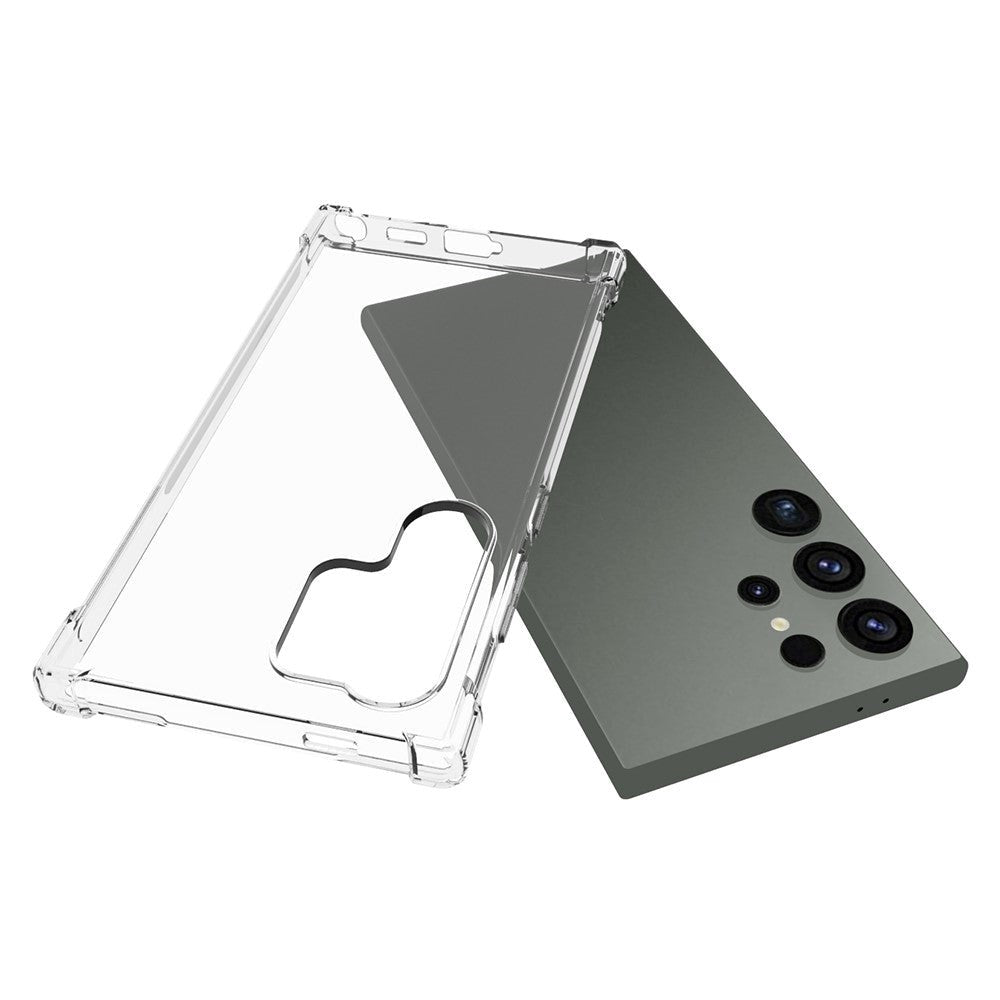 Samsung Galaxy S24 Ultra Fleksibel Plast Deksel - Gjennomsiktig