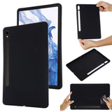 EIDERWOOD Samsung Galaxy Tab S10 FE / S9 FE Foret Silikon Deksel - Svart
