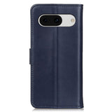 Google Pixel 8a Flip Deksel i Kunstsinn med Lommebok og Kickstand - Blå
