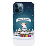 iPhone 15 Pro Fleksibelt Plast Jul Deksel - Merry Christmas - Julenissen i Juletreet