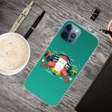 iPhone 15 Pro Fleksibelt Plast Jul Deksel - Merry Christmas - Julenissen