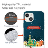 iPhone 15 Fleksibelt Plast Jul Deksel - Merry Christmas - Juleby