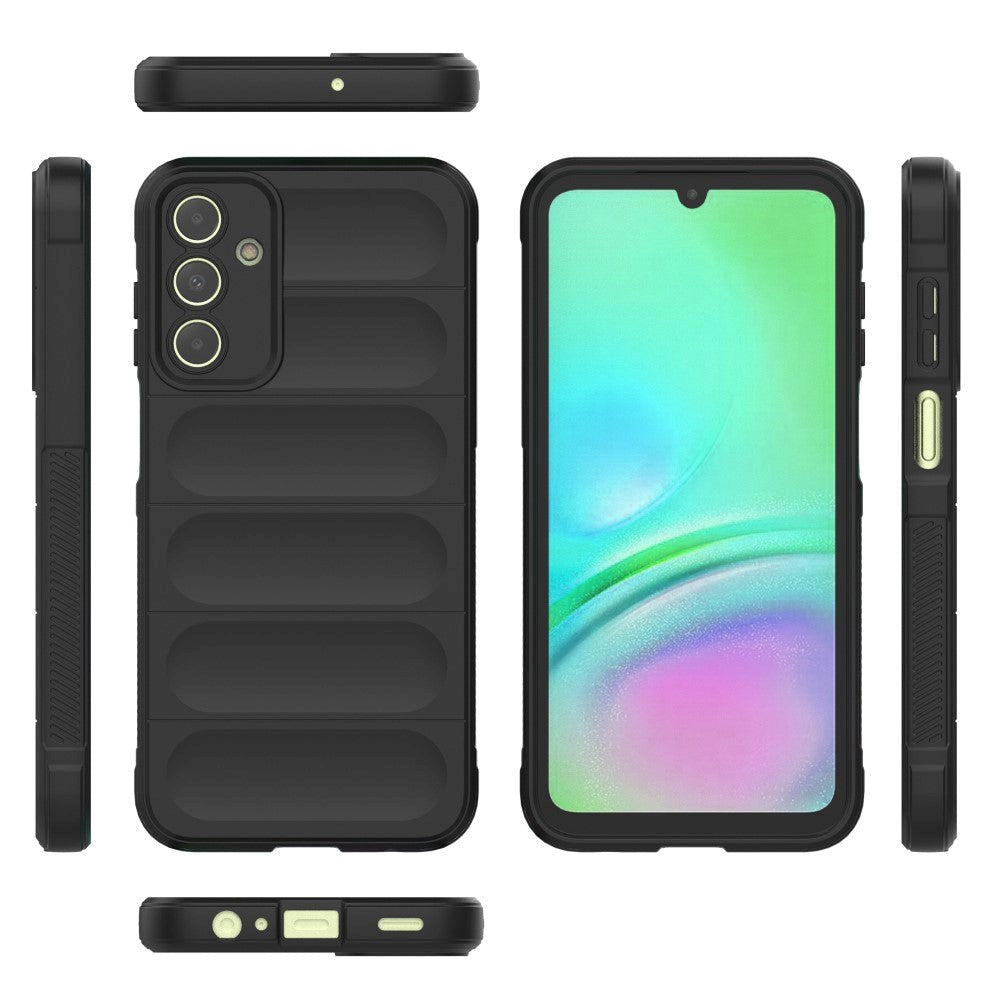 Samsung Galaxy A15 (5G) / A15 Fleksibelt Plastdeksel - Svart
