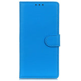 Xiaomi 14 Pro PU Litchi Skin Flip Deksel med Lommebok - Blå