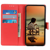 Xiaomi 14 Pro PU Litchi Skin Flip Deksel med Lommebok - Rød