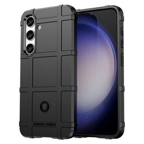 Samsung Galaxy S24 Rugged Shield Håndverker Deksel - Svart