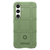Samsung Galaxy S24 Rugged Shield Håndverker Deksel - Grøn