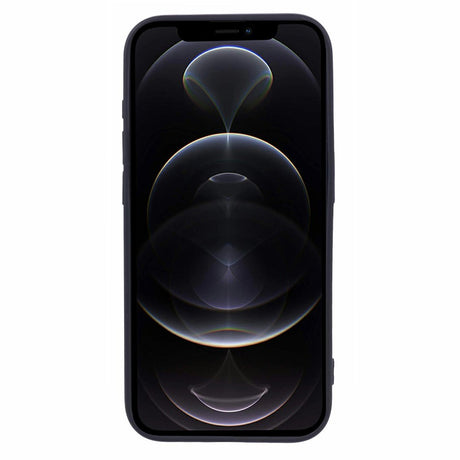EIDERWOOD iPhone 12 Pro Max Fleksibelt Plast Deksel - Svart