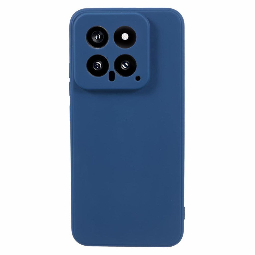 EIDERWOOD Xiaomi 14 Fleksibel TPU Plast Deksel - Blå