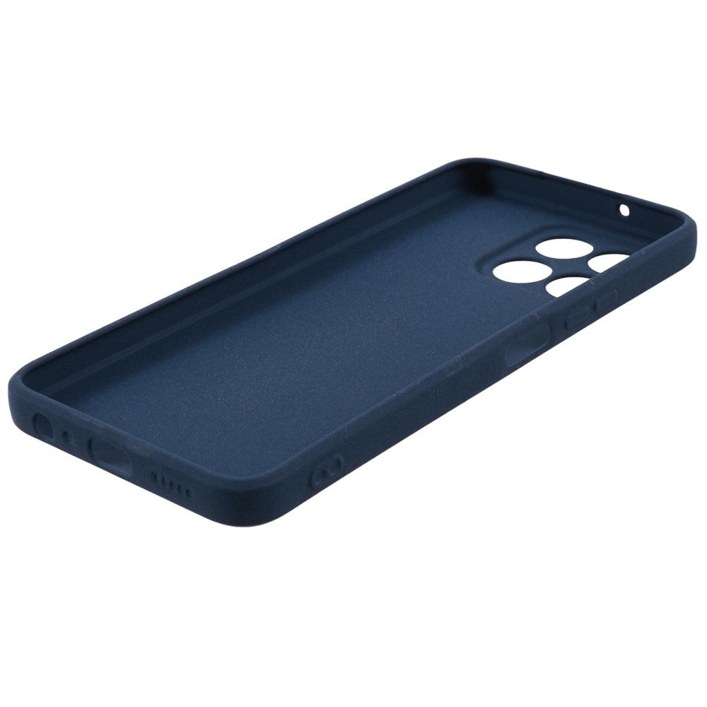 EIDERWOOD Honor X8 (5G) Matt Fleksibelt Plast Deksel - Blå