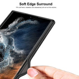 Samsung Galaxy S24 Ultra Fleksibelt Plast Deksel - Sølv