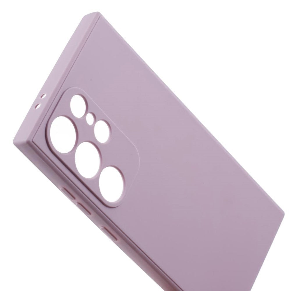 Samsung Galaxy S24 Ultra Fleksibel TPU Plast Deksel - Lilla
