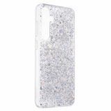 Samsung Galaxy S24 Glitter Deksel - Sølv