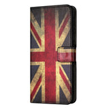 Samsung Galaxy A55 (5G) Kunstskinn Flip Deksel m. Lommebok & Stativfunksjon - Union Jack