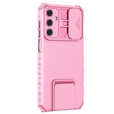 Samsung Galaxy A15 (5G) / A15 Deksel med Kickstand Og Cam Slider - Rosa