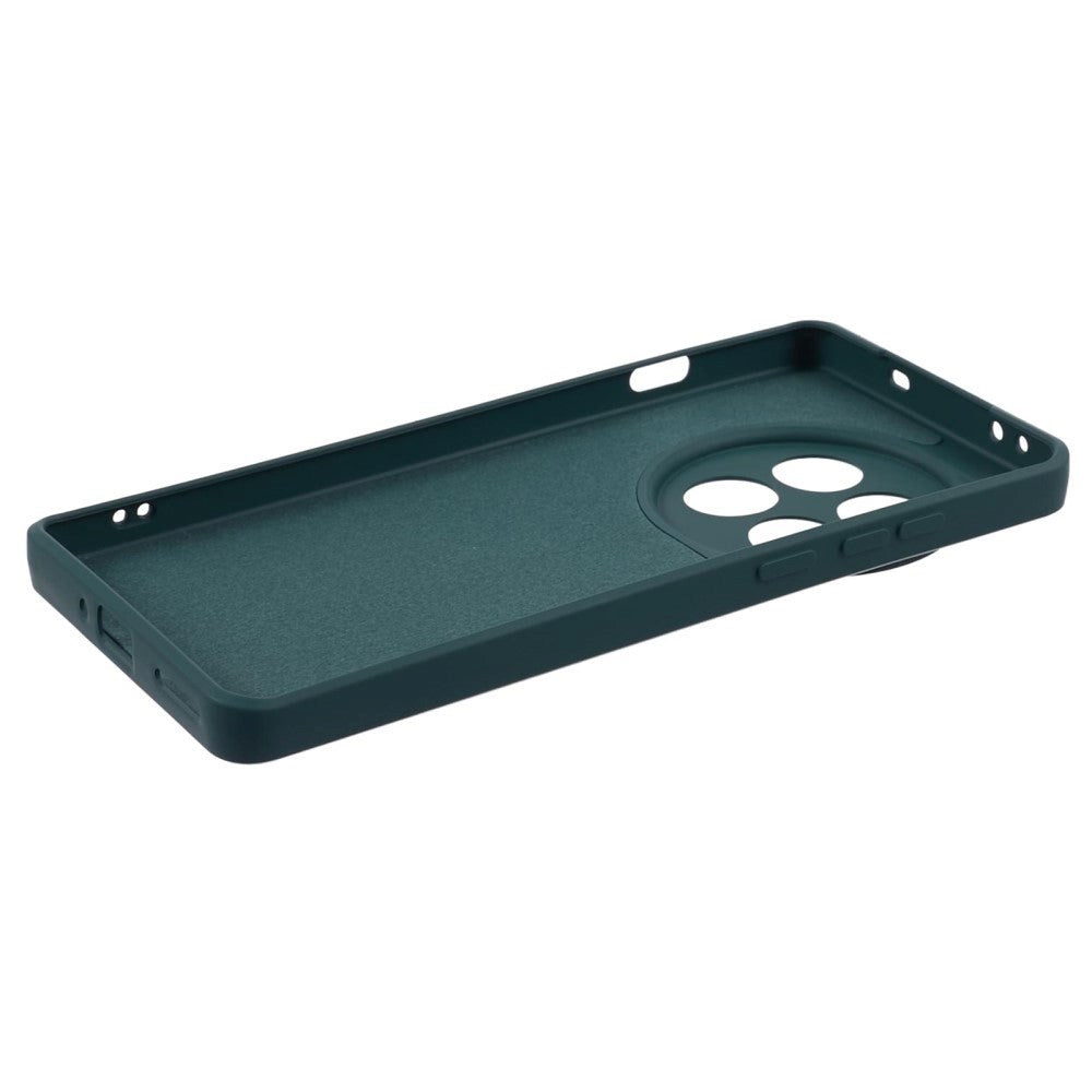 OnePlus 12 Fleksibelt Plast Deksel - Mørk Grønn