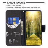 EIDERWOOD Samsung Galaxy Xcover 7 Flip Deksel med 2 Kortholdere - "Don't Touch My Phone"