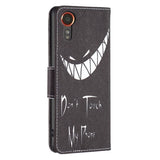 EIDERWOOD Samsung Galaxy Xcover 7 Flip Deksel med 2 Kortholdere - "Don't Touch My Phone"