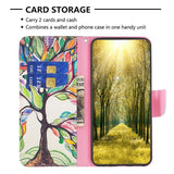 EIDERWOOD Samsung Galaxy Xcover 7 Flip Deksel med 2 Kortholdere - Fargerikt Tre
