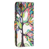 EIDERWOOD Samsung Galaxy Xcover 7 Flip Deksel med 2 Kortholdere - Fargerikt Tre